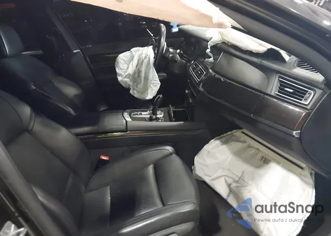 2013 BMW 750I xDrive z USA, uszkodzony, nr VIN WBAYB6C5XDD223942